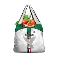 Sudan Football Grocery Bag Go Champions Falcons of Jediane - Wonder Print Shop