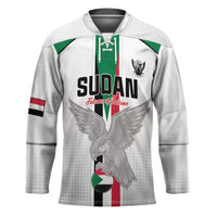 Custom Sudan Football Hockey Jersey Go Champions Falcons of Jediane - Wonder Print Shop