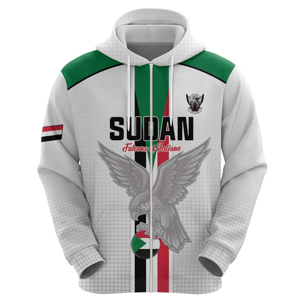 Custom Sudan Football Hoodie Go Champions Falcons of Jediane - Wonder Print Shop