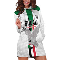 Custom Sudan Football Hoodie Dress Go Champions Falcons of Jediane - Wonder Print Shop