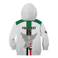Custom Sudan Football Kid Hoodie Go Champions Falcons of Jediane - Wonder Print Shop