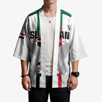 Custom Sudan Football Kimono Go Champions Falcons of Jediane - Wonder Print Shop