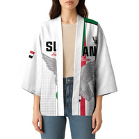 Custom Sudan Football Kimono Go Champions Falcons of Jediane - Wonder Print Shop