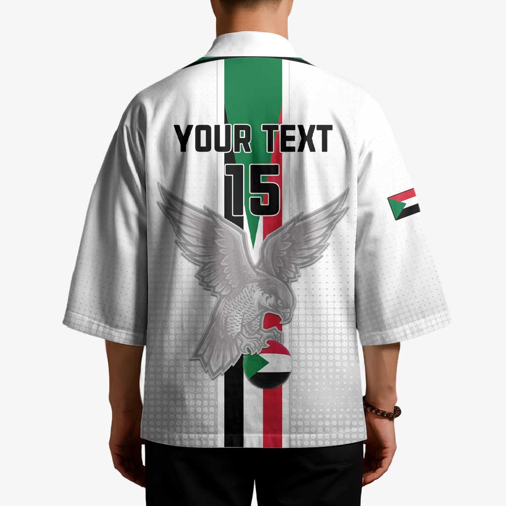 Custom Sudan Football Kimono Go Champions Falcons of Jediane - Wonder Print Shop