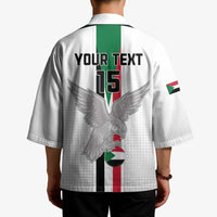 Custom Sudan Football Kimono Go Champions Falcons of Jediane - Wonder Print Shop
