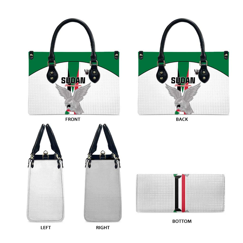 Sudan Football Leather Bag Go Champions Falcons of Jediane - Wonder Print Shop