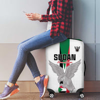 Sudan Football Luggage Cover Go Champions Falcons of Jediane - Wonder Print Shop