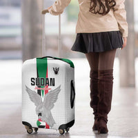 Sudan Football Luggage Cover Go Champions Falcons of Jediane - Wonder Print Shop