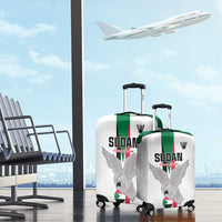 Sudan Football Luggage Cover Go Champions Falcons of Jediane - Wonder Print Shop
