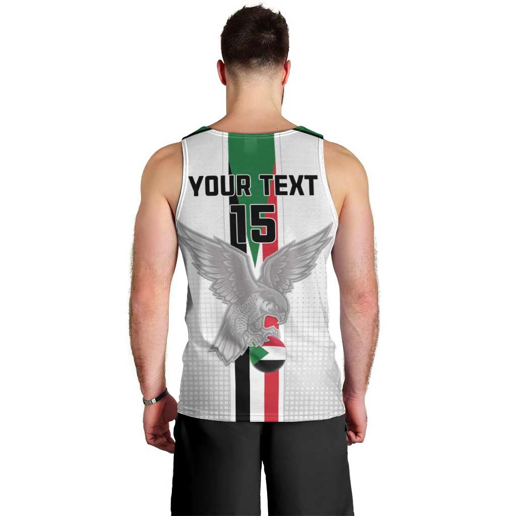 Custom Sudan Football Men Tank Top Go Champions Falcons of Jediane - Wonder Print Shop