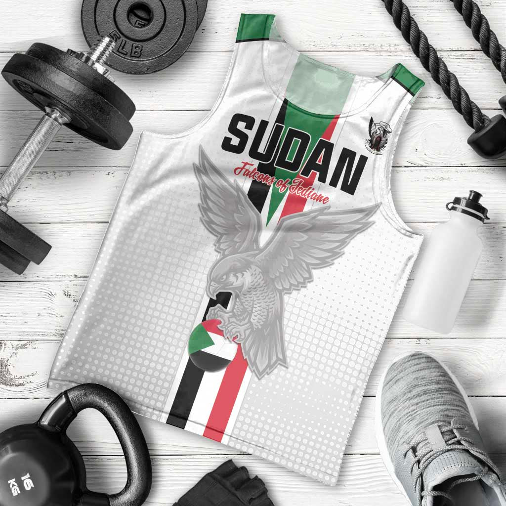 Custom Sudan Football Men Tank Top Go Champions Falcons of Jediane - Wonder Print Shop