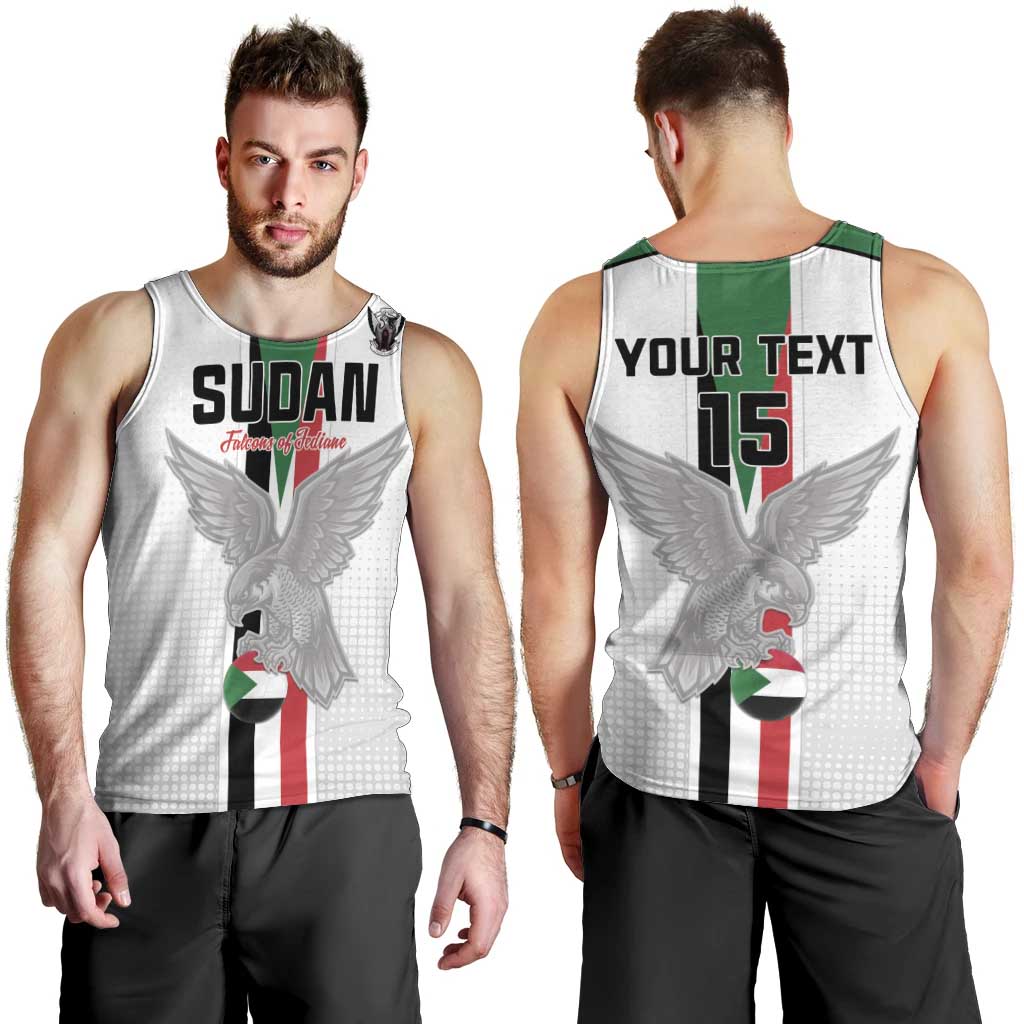 Custom Sudan Football Men Tank Top Go Champions Falcons of Jediane - Wonder Print Shop