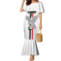 Custom Sudan Football Mermaid Dress Go Champions Falcons of Jediane - Wonder Print Shop