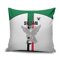 Sudan Football Pillow Cover Go Champions Falcons of Jediane - Wonder Print Shop