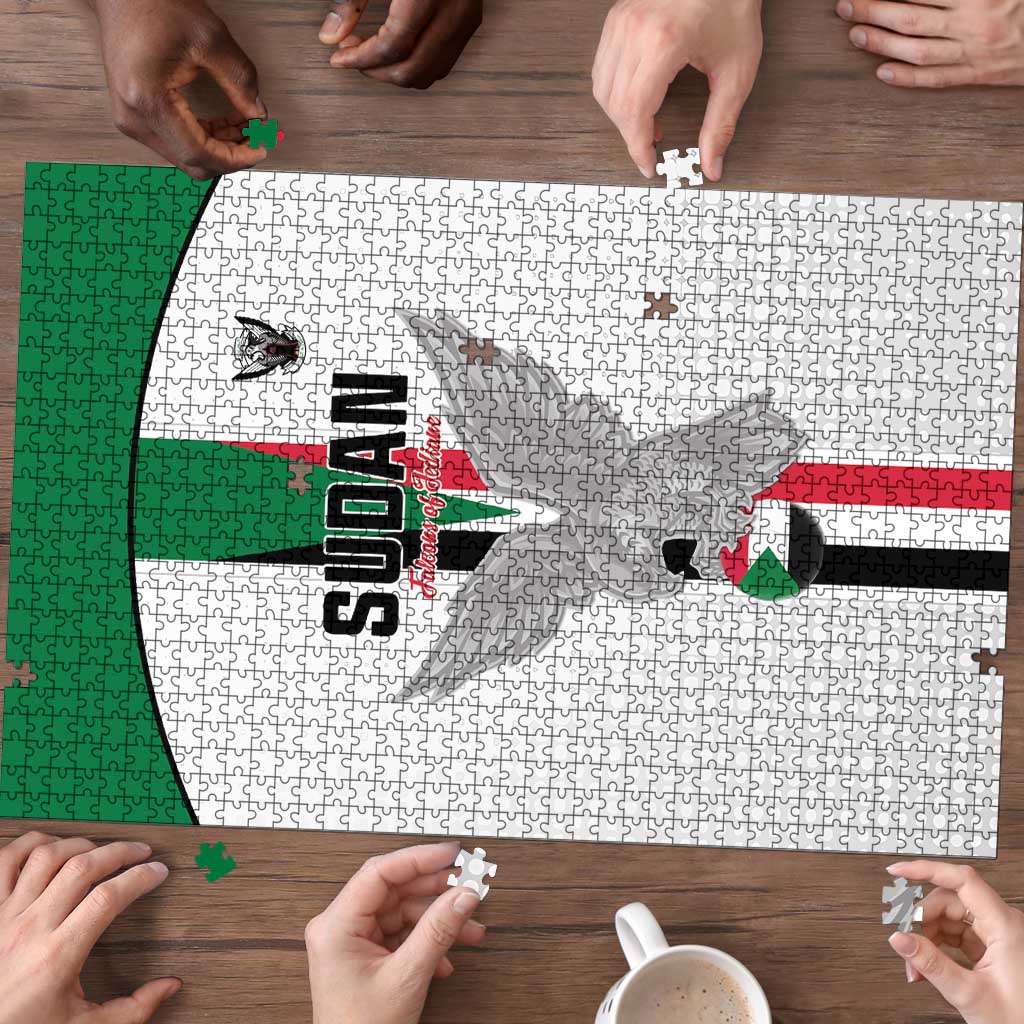Sudan Football Puzzle Go Champions Falcons of Jediane - Wonder Print Shop