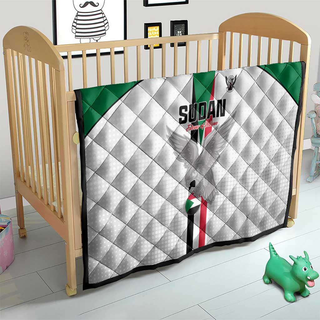 Sudan Football Quilt Go Champions Falcons of Jediane - Wonder Print Shop