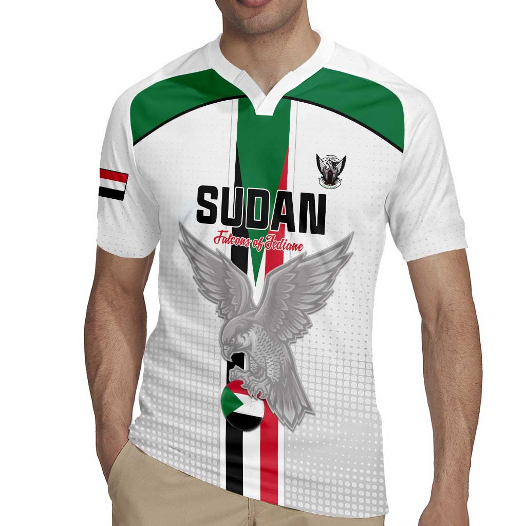 Custom Sudan Football Rugby Jersey Go Champions Falcons of Jediane - Wonder Print Shop