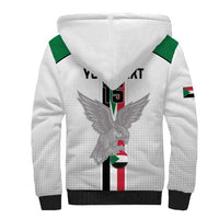 Custom Sudan Football Sherpa Hoodie Go Champions Falcons of Jediane - Wonder Print Shop