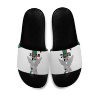 Sudan Football Slide Sandals Go Champions Falcons of Jediane - Wonder Print Shop