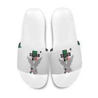 Sudan Football Slide Sandals Go Champions Falcons of Jediane - Wonder Print Shop