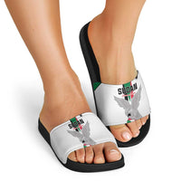 Sudan Football Slide Sandals Go Champions Falcons of Jediane - Wonder Print Shop
