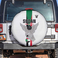 Sudan Football Spare Tire Cover Go Champions Falcons of Jediane - Wonder Print Shop