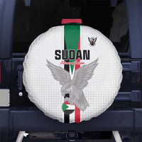 Sudan Football Spare Tire Cover Go Champions Falcons of Jediane - Wonder Print Shop