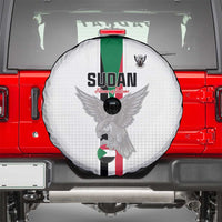 Sudan Football Spare Tire Cover Go Champions Falcons of Jediane - Wonder Print Shop