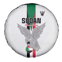 Sudan Football Spare Tire Cover Go Champions Falcons of Jediane - Wonder Print Shop