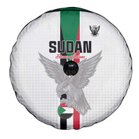 Sudan Football Spare Tire Cover Go Champions Falcons of Jediane - Wonder Print Shop