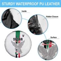 Sudan Football Spare Tire Cover Go Champions Falcons of Jediane - Wonder Print Shop