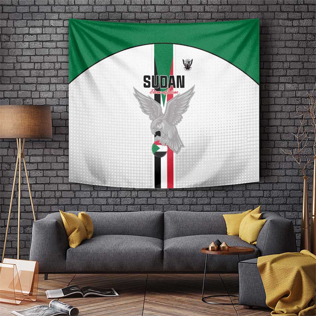 Sudan Football Tapestry Go Champions Falcons of Jediane - Wonder Print Shop