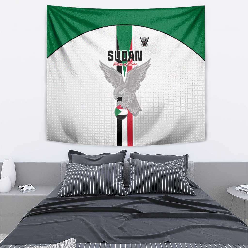 Sudan Football Tapestry Go Champions Falcons of Jediane - Wonder Print Shop
