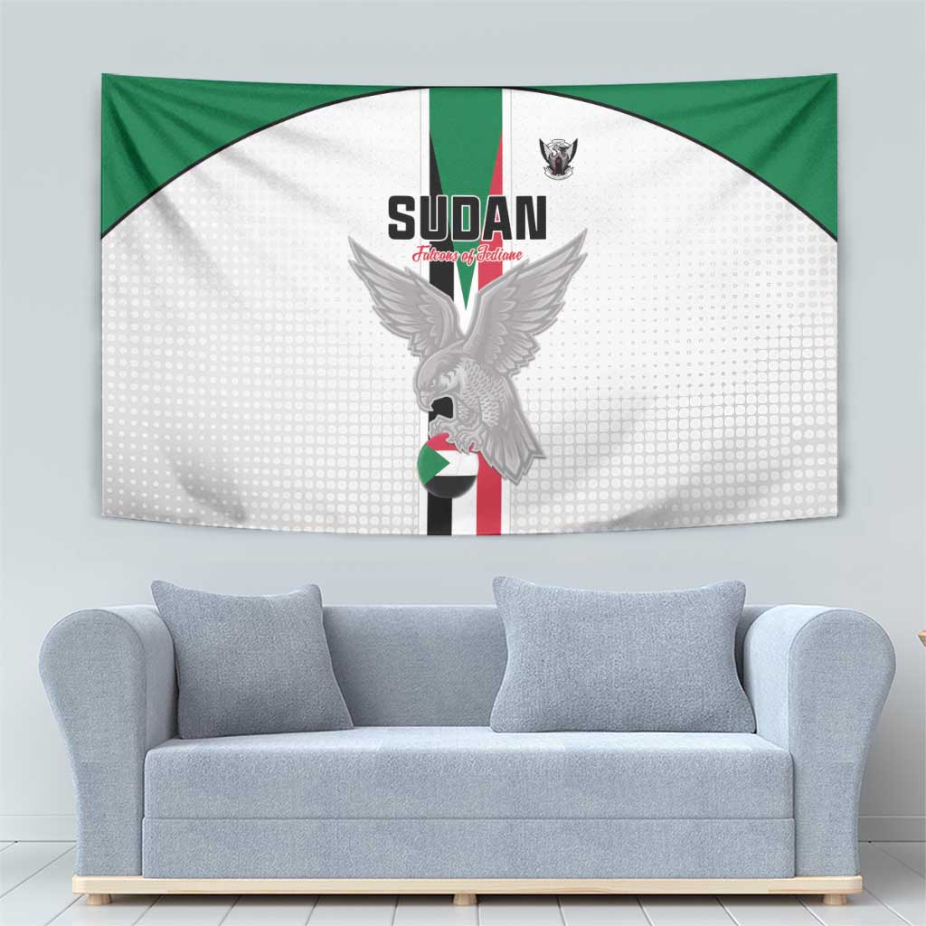 Sudan Football Tapestry Go Champions Falcons of Jediane - Wonder Print Shop