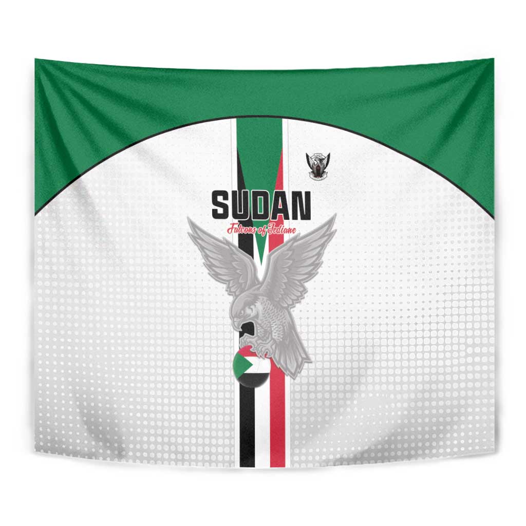 Sudan Football Tapestry Go Champions Falcons of Jediane - Wonder Print Shop