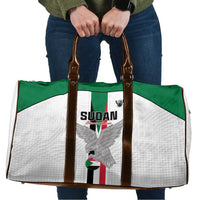 Sudan Football Travel Bag Go Champions Falcons of Jediane - Wonder Print Shop