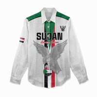 Custom Sudan Football Women Casual Shirt Go Champions Falcons of Jediane - Wonder Print Shop