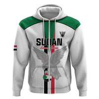 Custom Sudan Football Zip Hoodie Go Champions Falcons of Jediane - Wonder Print Shop