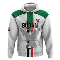 Custom Sudan Football Zip Hoodie Go Champions Falcons of Jediane - Wonder Print Shop