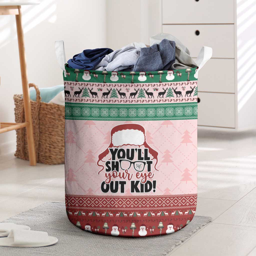 Christmas Story Laundry Basket You'll Shoot Your Eye Out - Wonder Print Shop