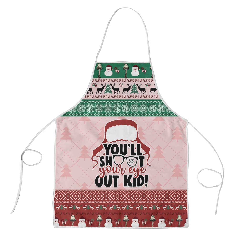 Christmas Story Apron You'll Shoot Your Eye Out - Wonder Print Shop