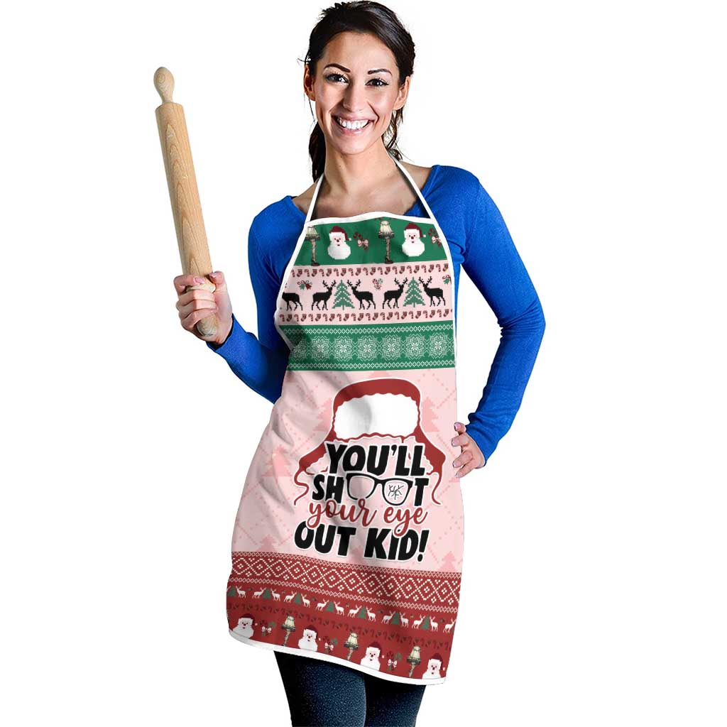 Christmas Story Apron You'll Shoot Your Eye Out - Wonder Print Shop