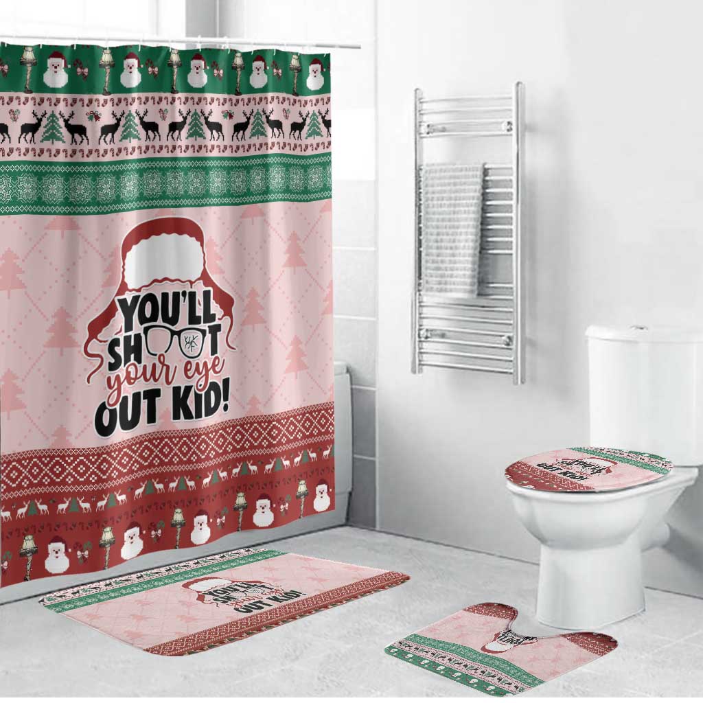 Christmas Story Bathroom Set You'll Shoot Your Eye Out - Wonder Print Shop