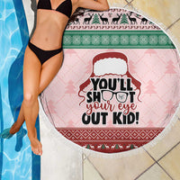 Christmas Story Beach Blanket You'll Shoot Your Eye Out - Wonder Print Shop