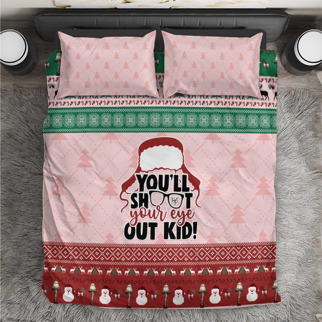 Christmas Story Bedding Set You'll Shoot Your Eye Out - Wonder Print Shop