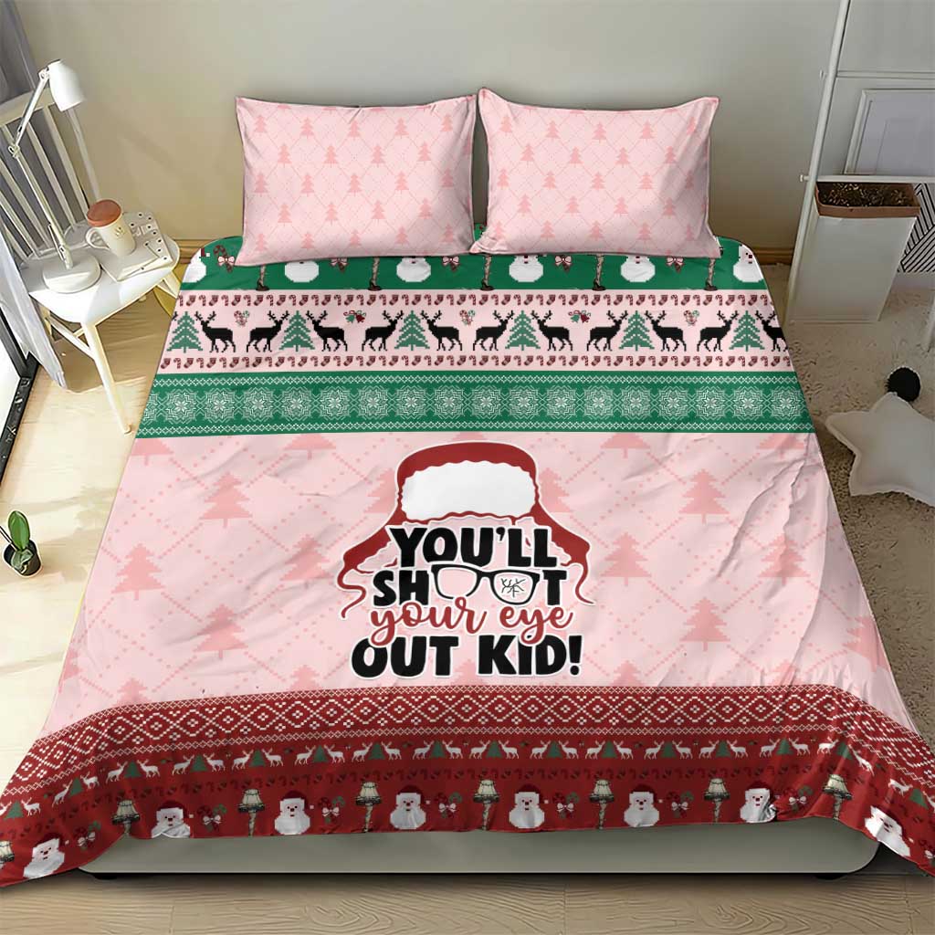Christmas Story Bedding Set You'll Shoot Your Eye Out - Wonder Print Shop