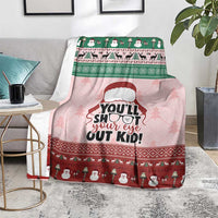 Christmas Story Blanket You'll Shoot Your Eye Out - Wonder Print Shop