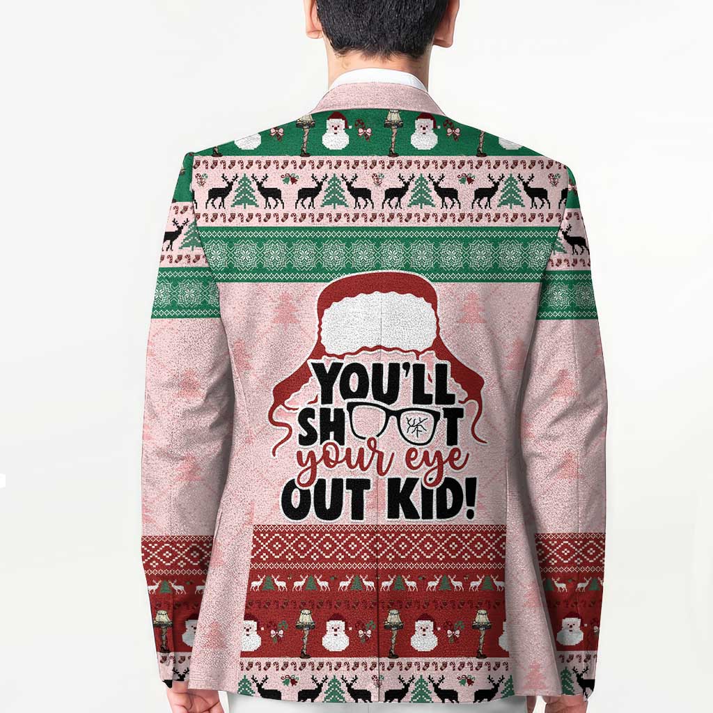 Christmas Story Blazer You'll Shoot Your Eye Out - Wonder Print Shop