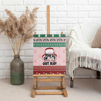Christmas Story Canvas Wall Art You'll Shoot Your Eye Out - Wonder Print Shop