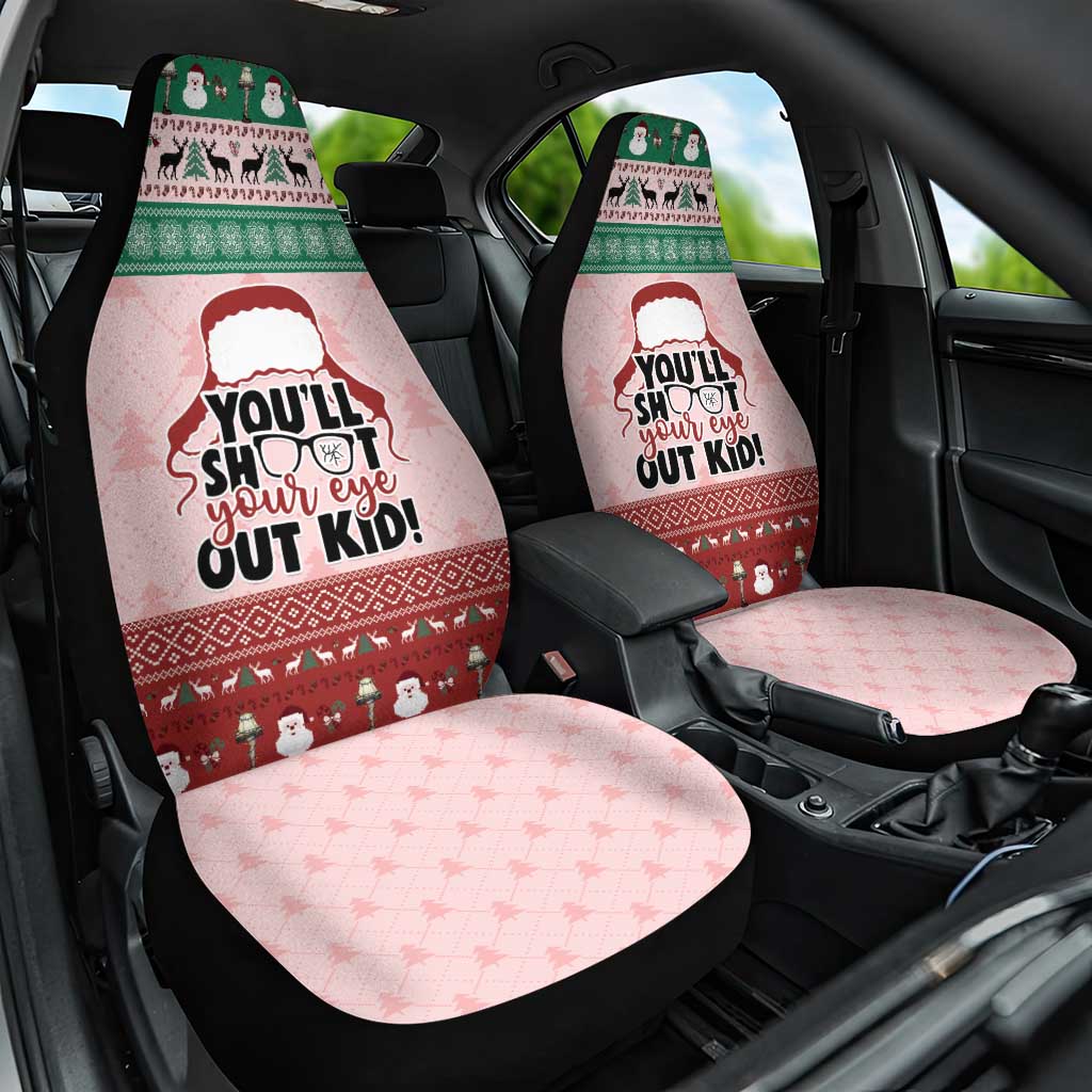 Christmas Story Car Seat Cover You'll Shoot Your Eye Out - Wonder Print Shop